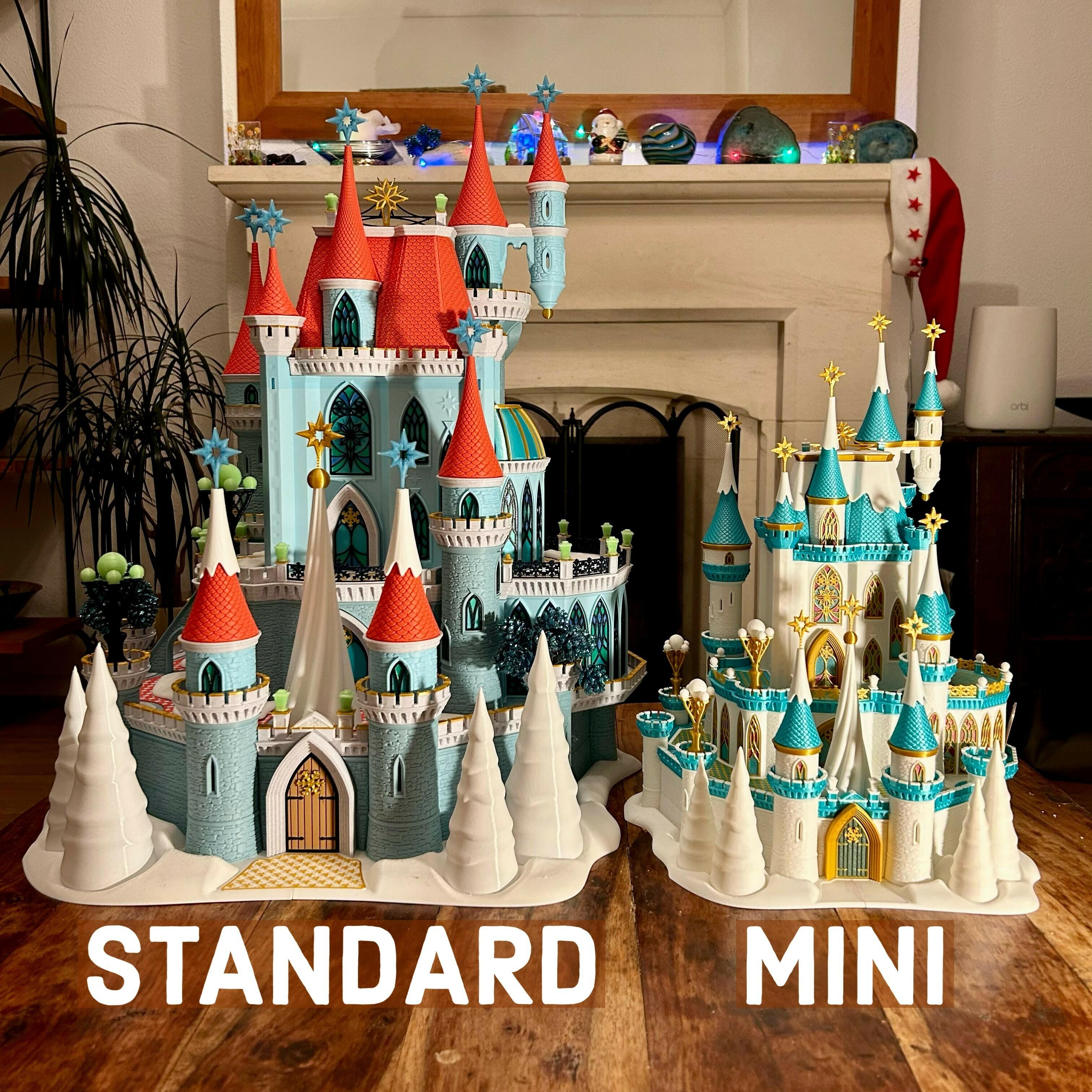 MINI Christmas Castle 3d model