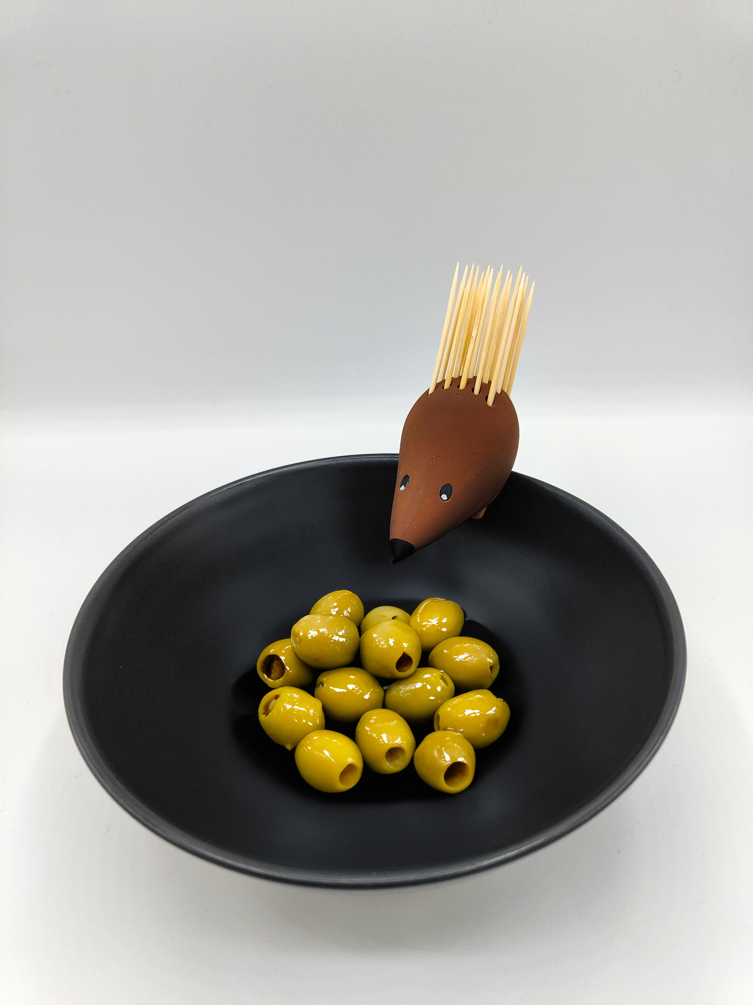 Hedgehog Toothpick Holder 3d model