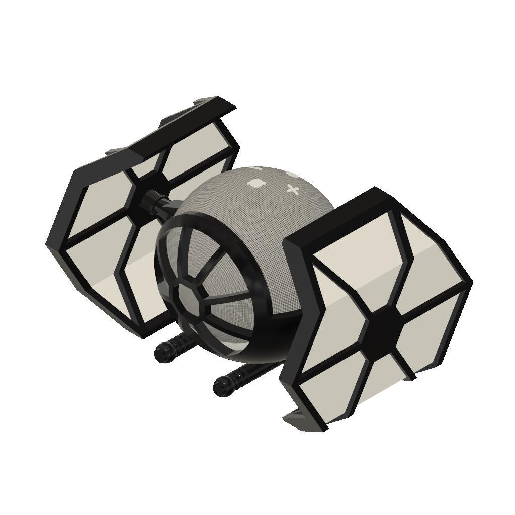 Tie Fighter X1 for Echo Dot 3d model