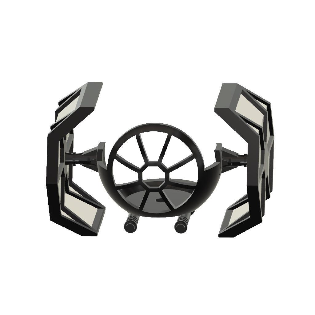 Tie Fighter X1 for Echo Dot 3d model