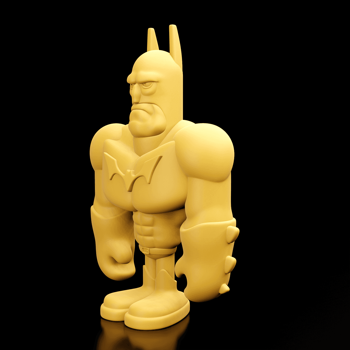 Stylized Batman 3d model