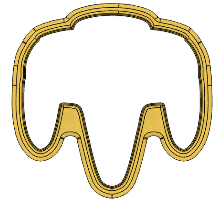 N64 Controller Cookie Cutter 3d model