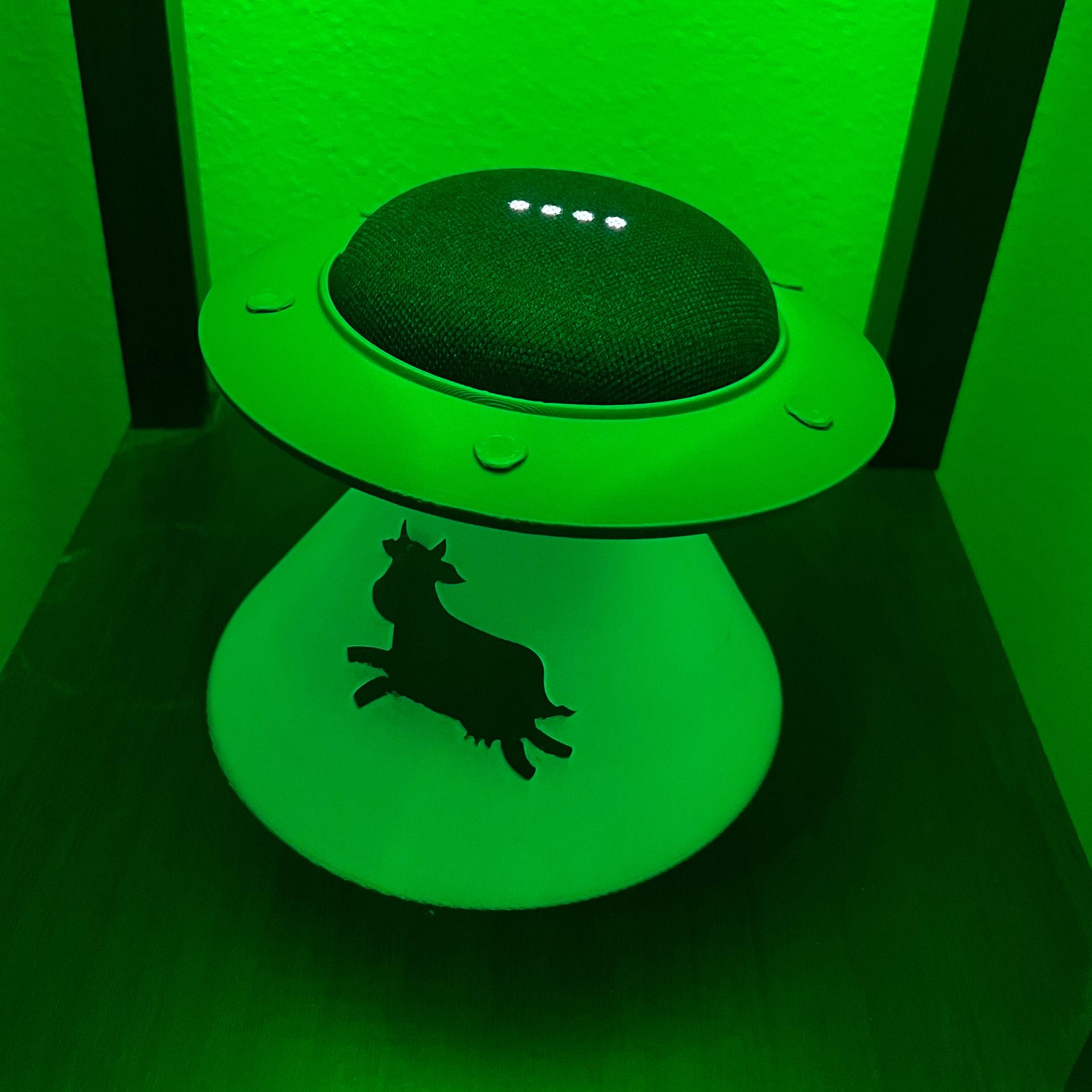 UFO GOOGLE NEST MINI STAND 3d model