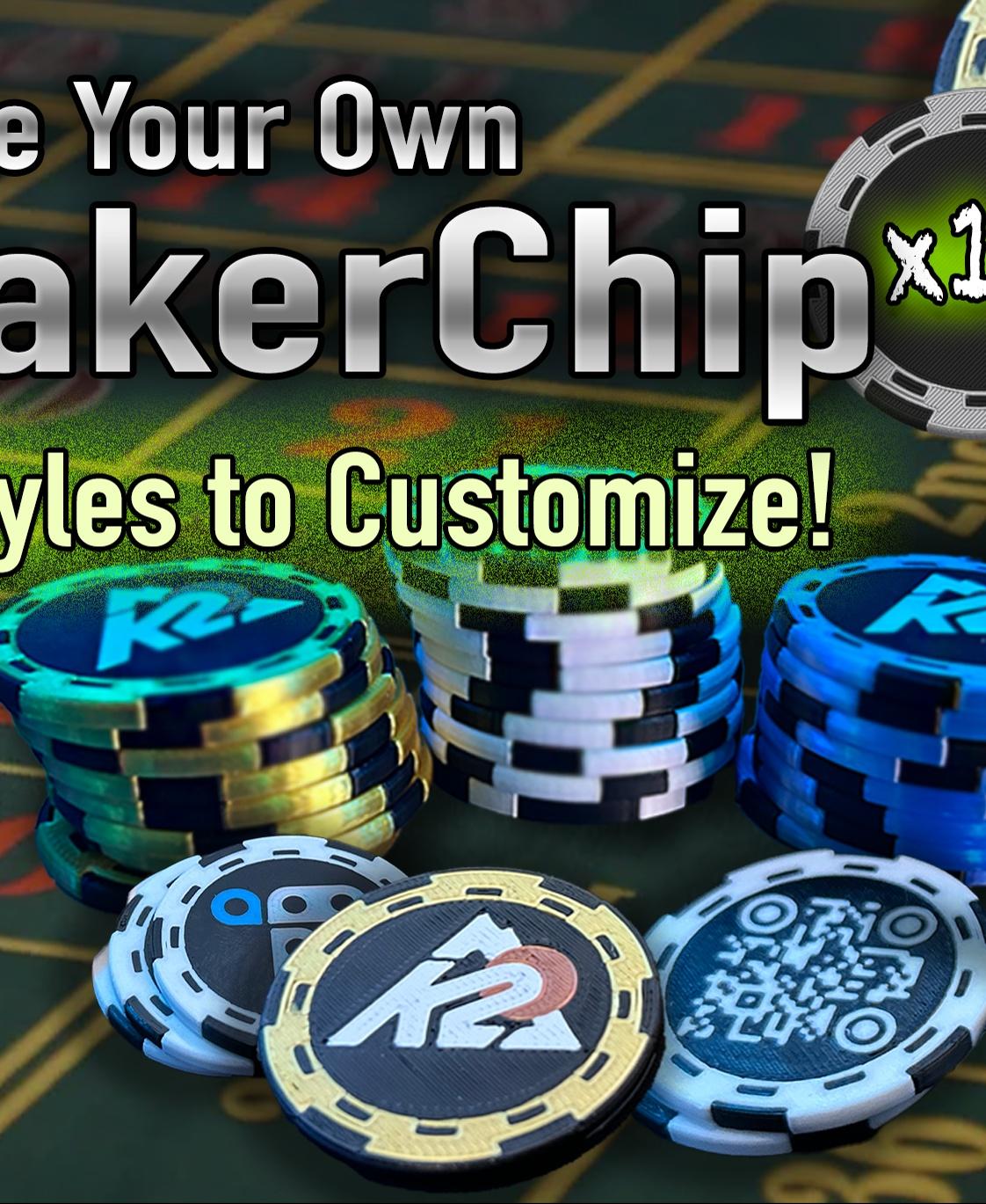 MakerChip Starter Pack - Make your Own Maker Chip 3d model
