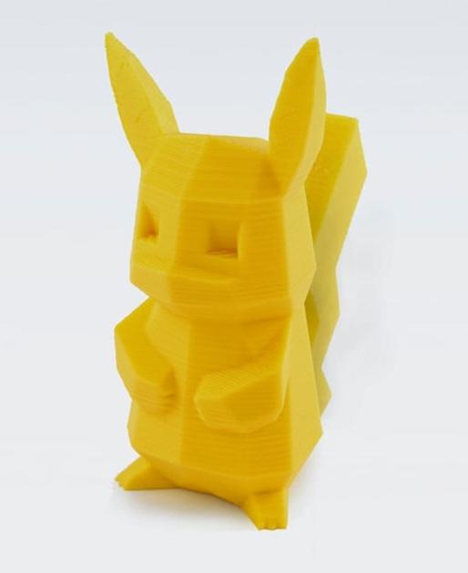 Low-Poly Pikachu 3d model