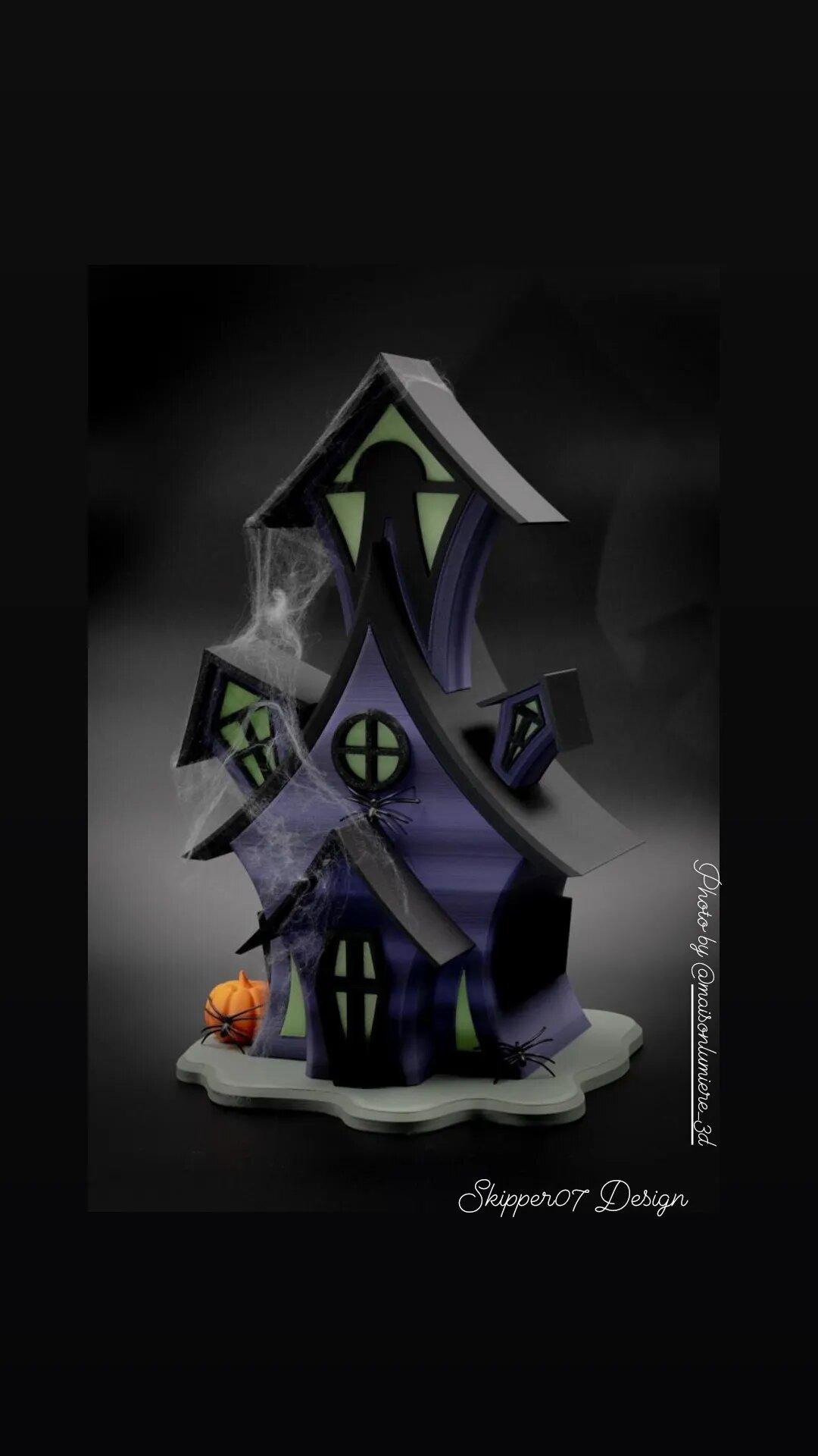 Skippers Halloween House 3d model