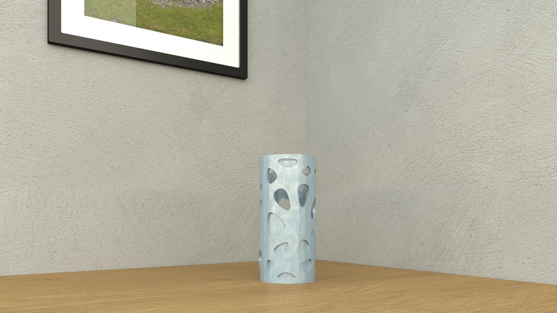 Voronoi pen holder 3d model