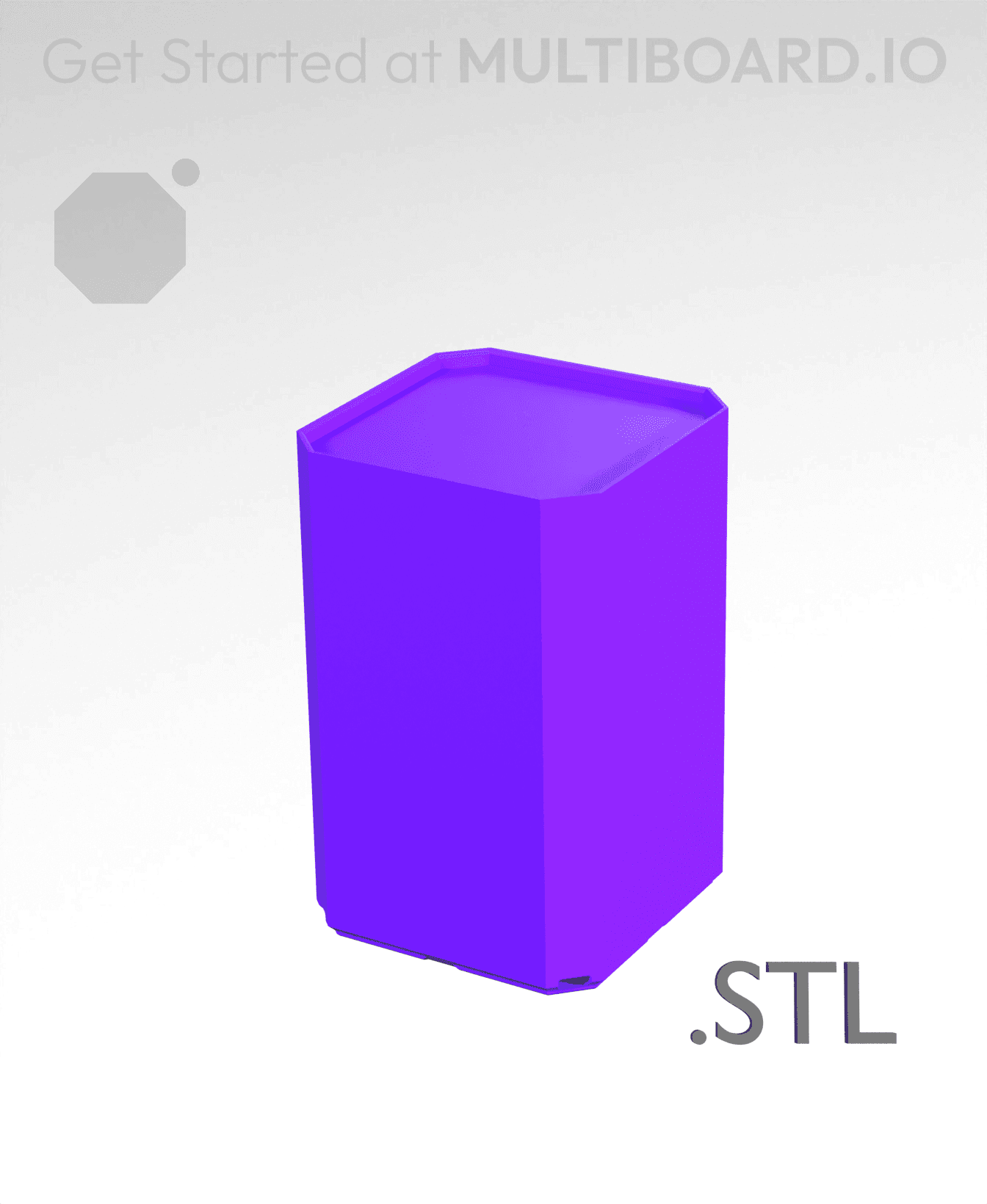 1x1x1·5 - Multibin Insert - STL Remixing File 3d model