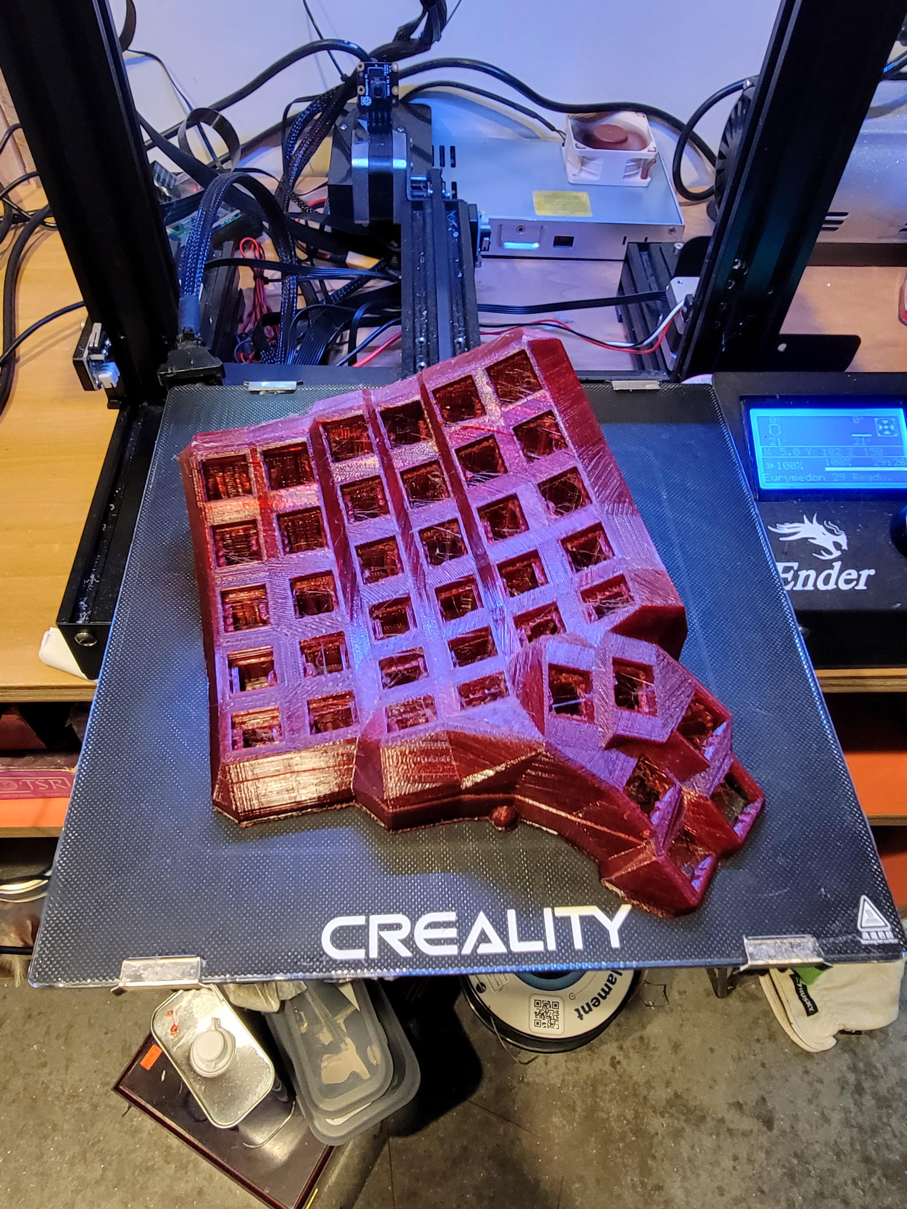 Dactyl Manuform 6x6 3d model