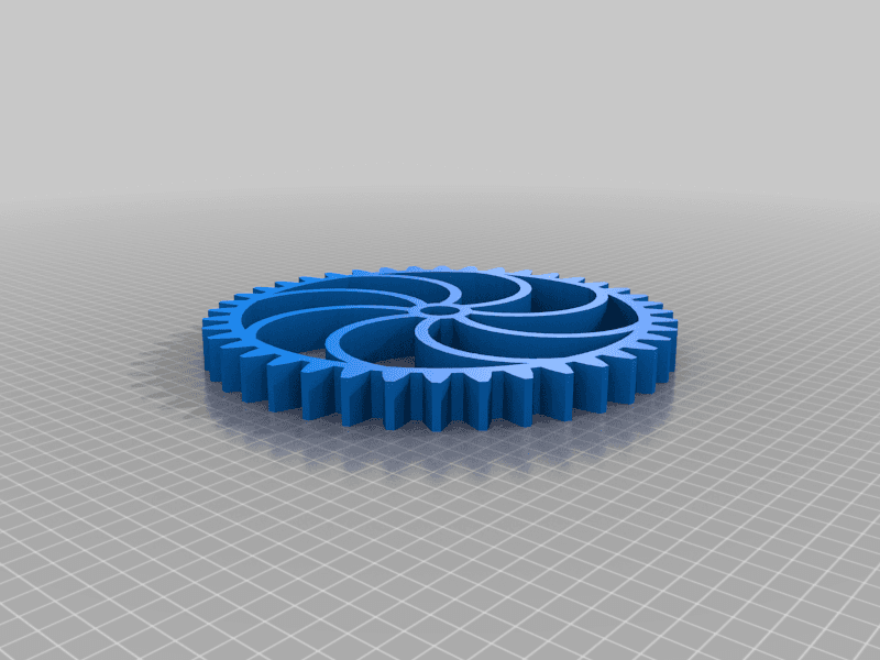 Wall Gears V2.1 3d model