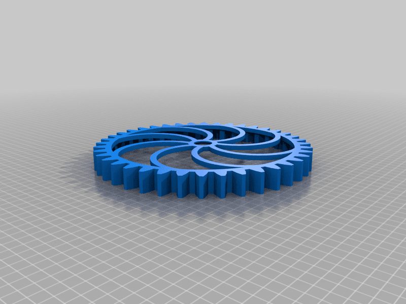 Wall Gears V2.1 3d model