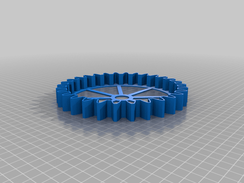 Wall Gears V2.1 3d model