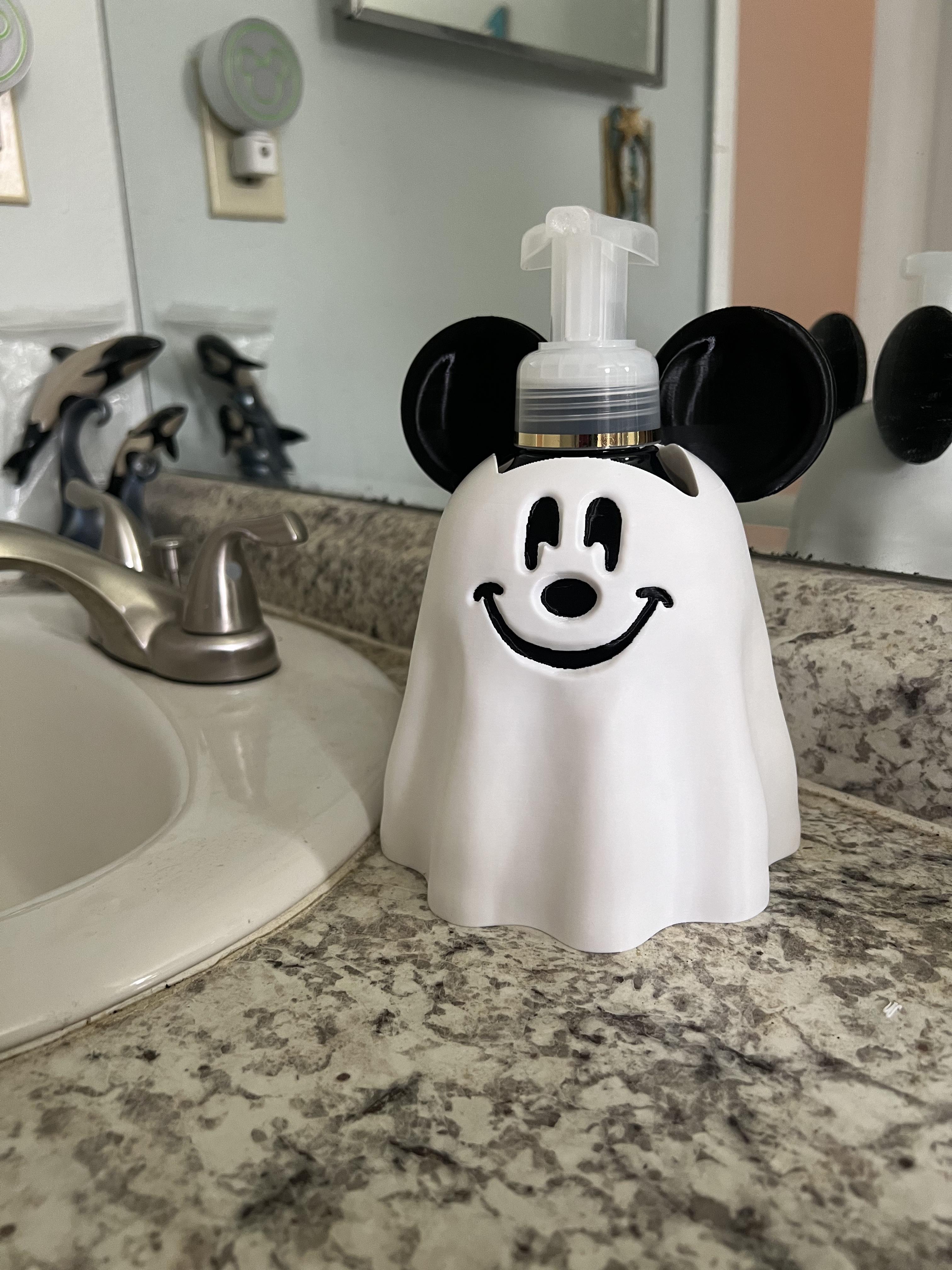 Ghostie Mouse Soap Holder 3d model