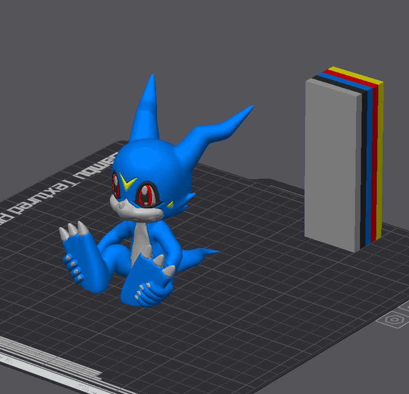 Veemon - Digimon - Supported 3d model