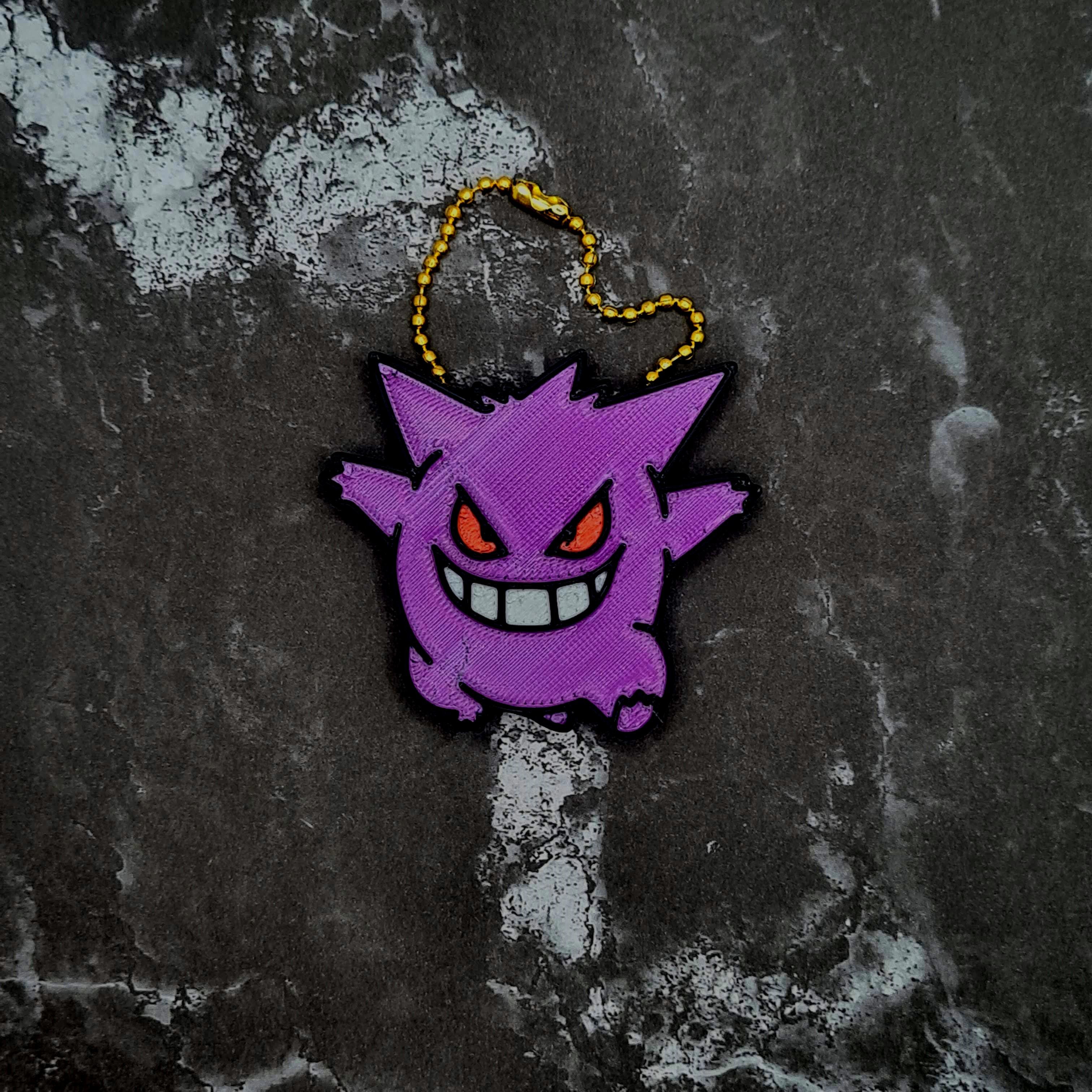 Gengar Keychain 3d model