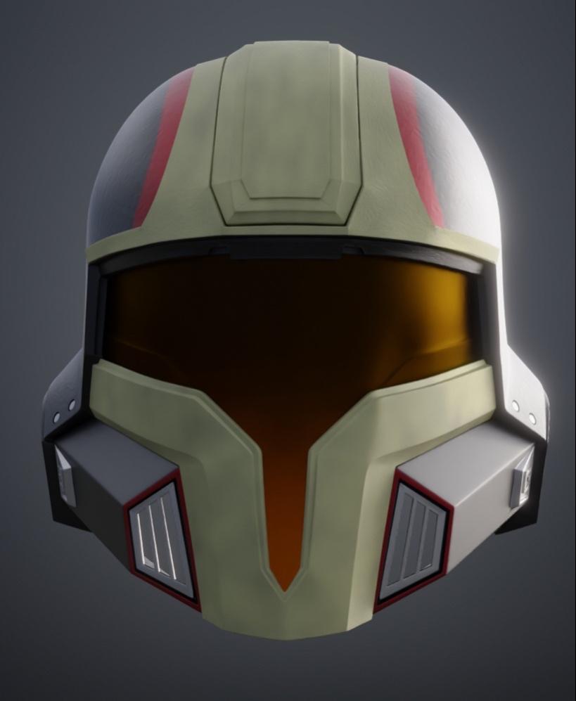 Helldivers 2 DP-11 Helmet 3d model