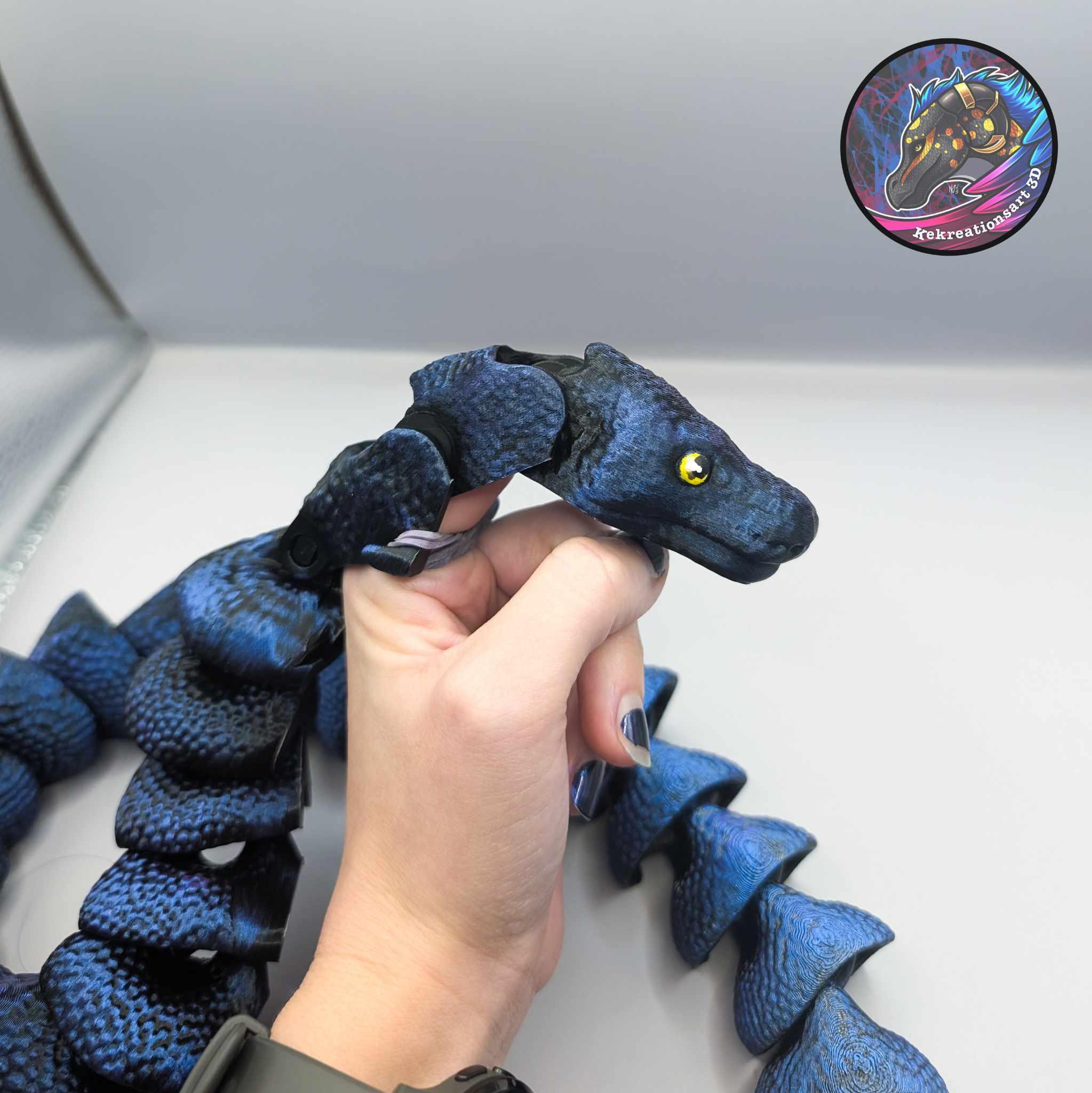 Snake Finger + Shoulder Puppet 3d model