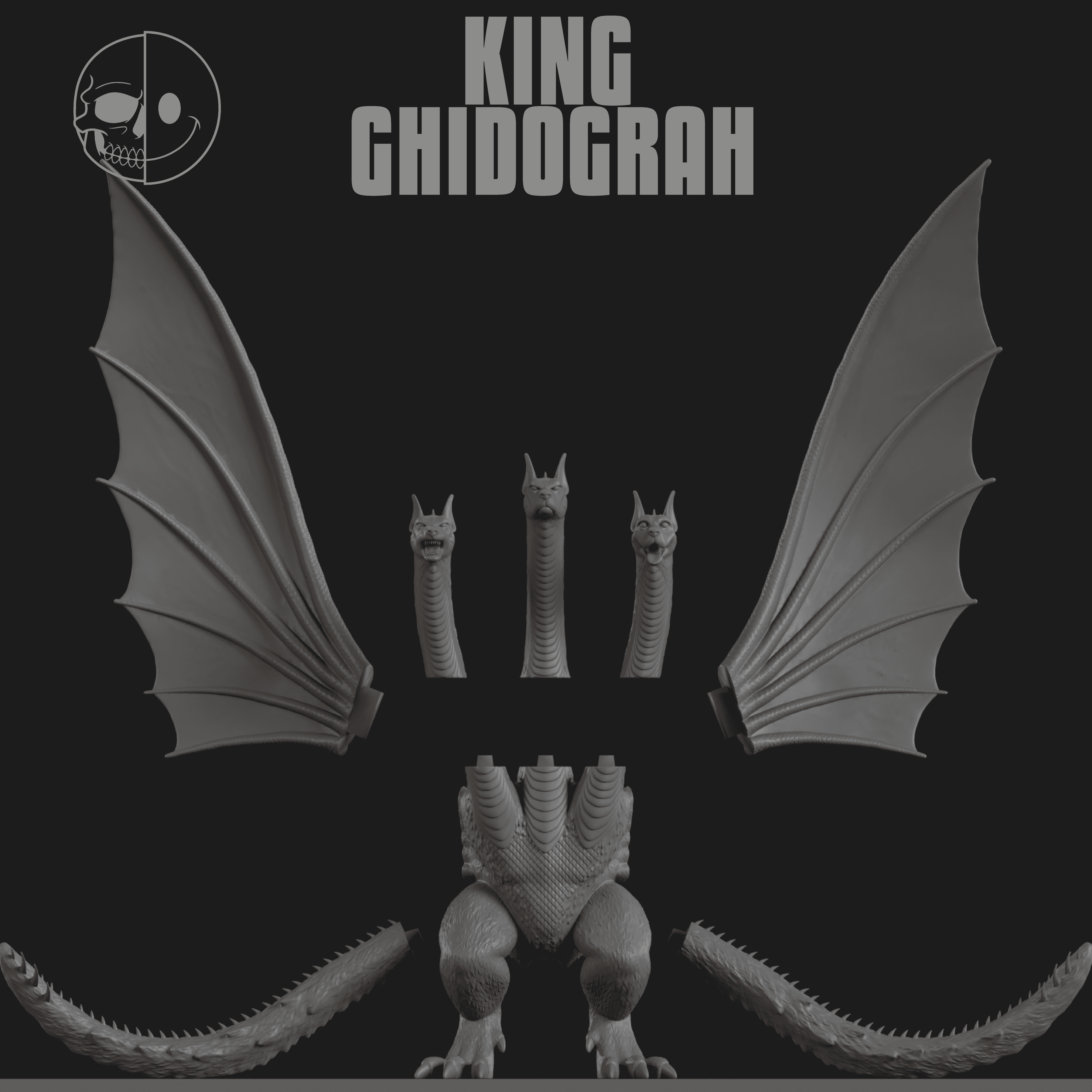 DEAD NICE -  Catzilla / King GhiDogra  3d model