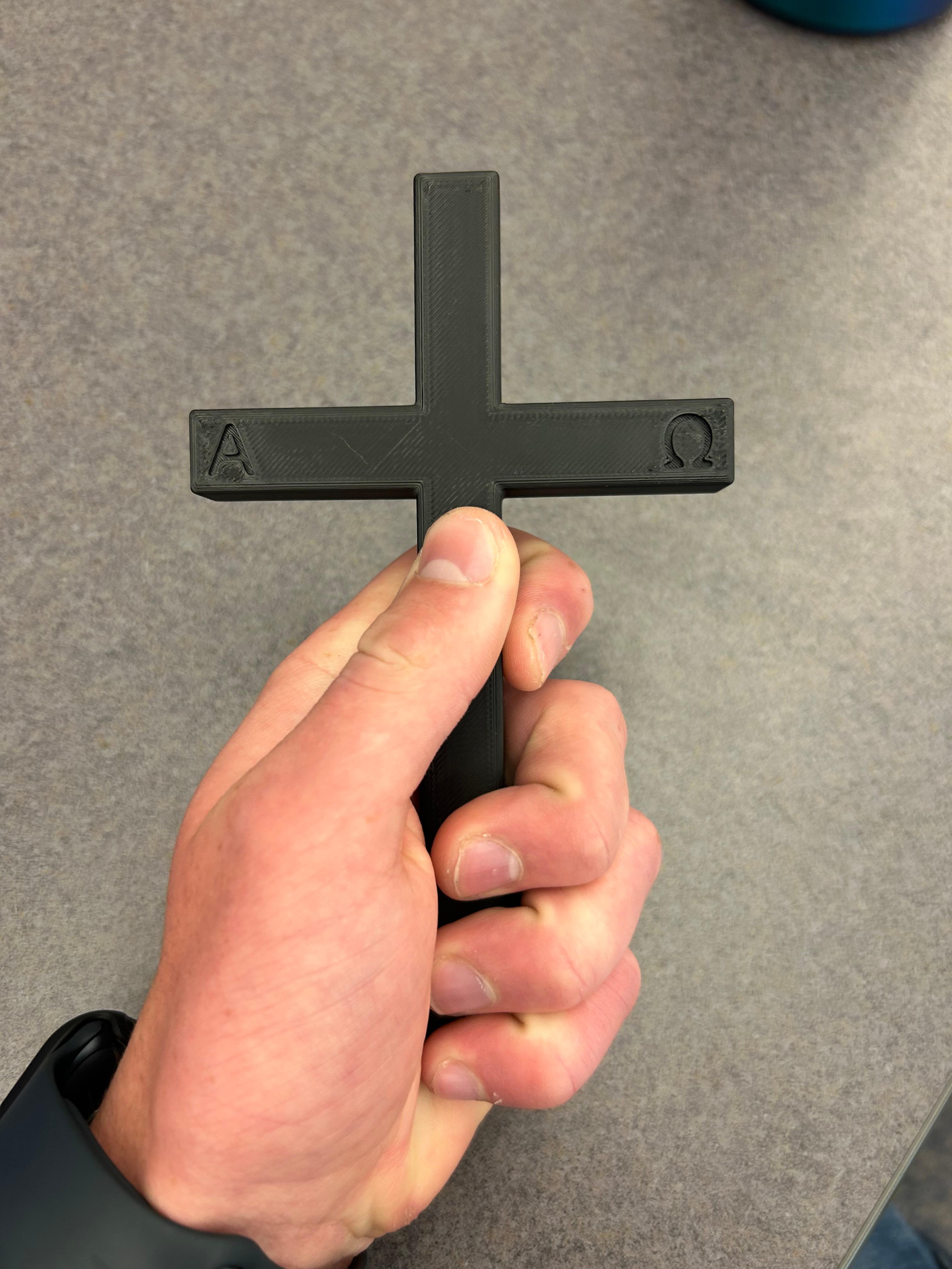 Alpha and Omega Cross 3d model