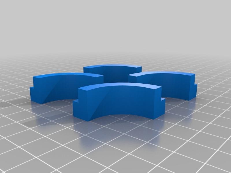 FlashForge Dreamer Lid Spacer 7mm 3d model