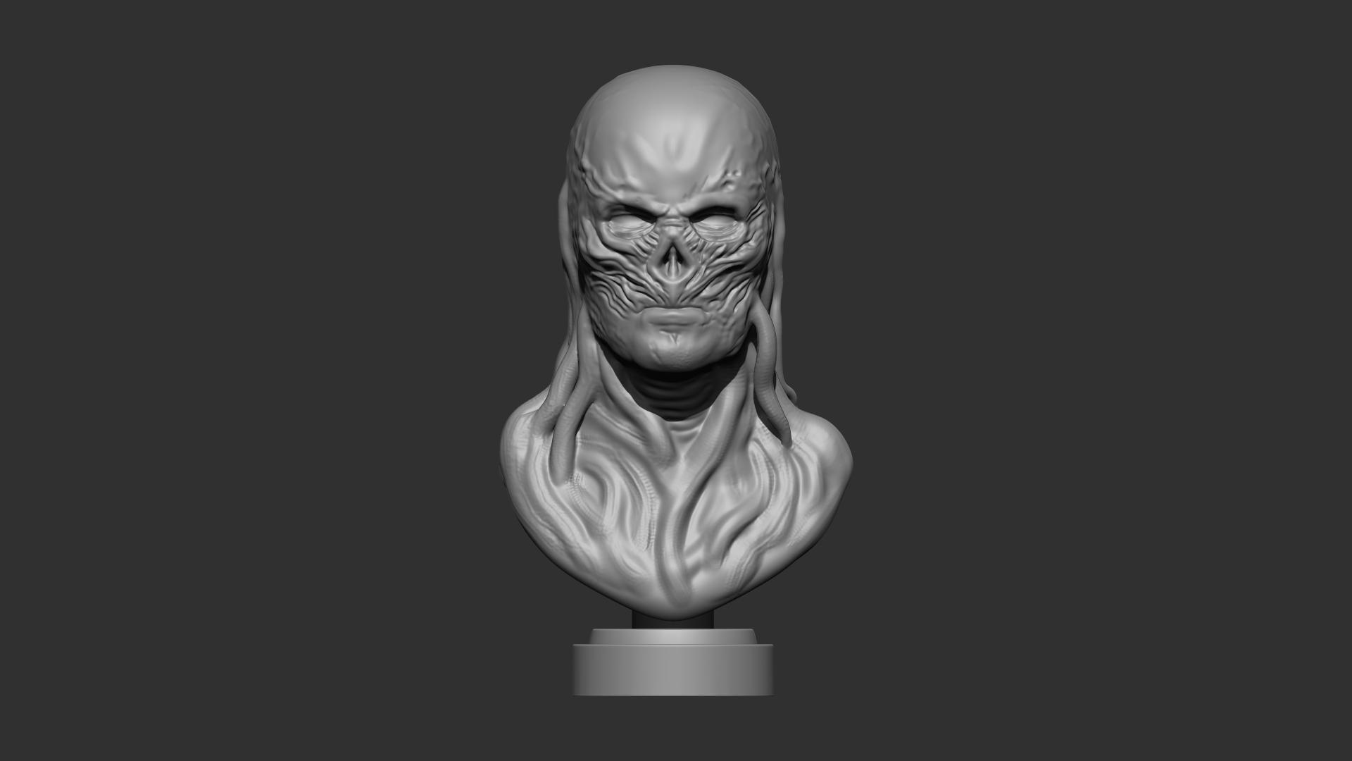 Vecna Bust - Stranger Things 3d model