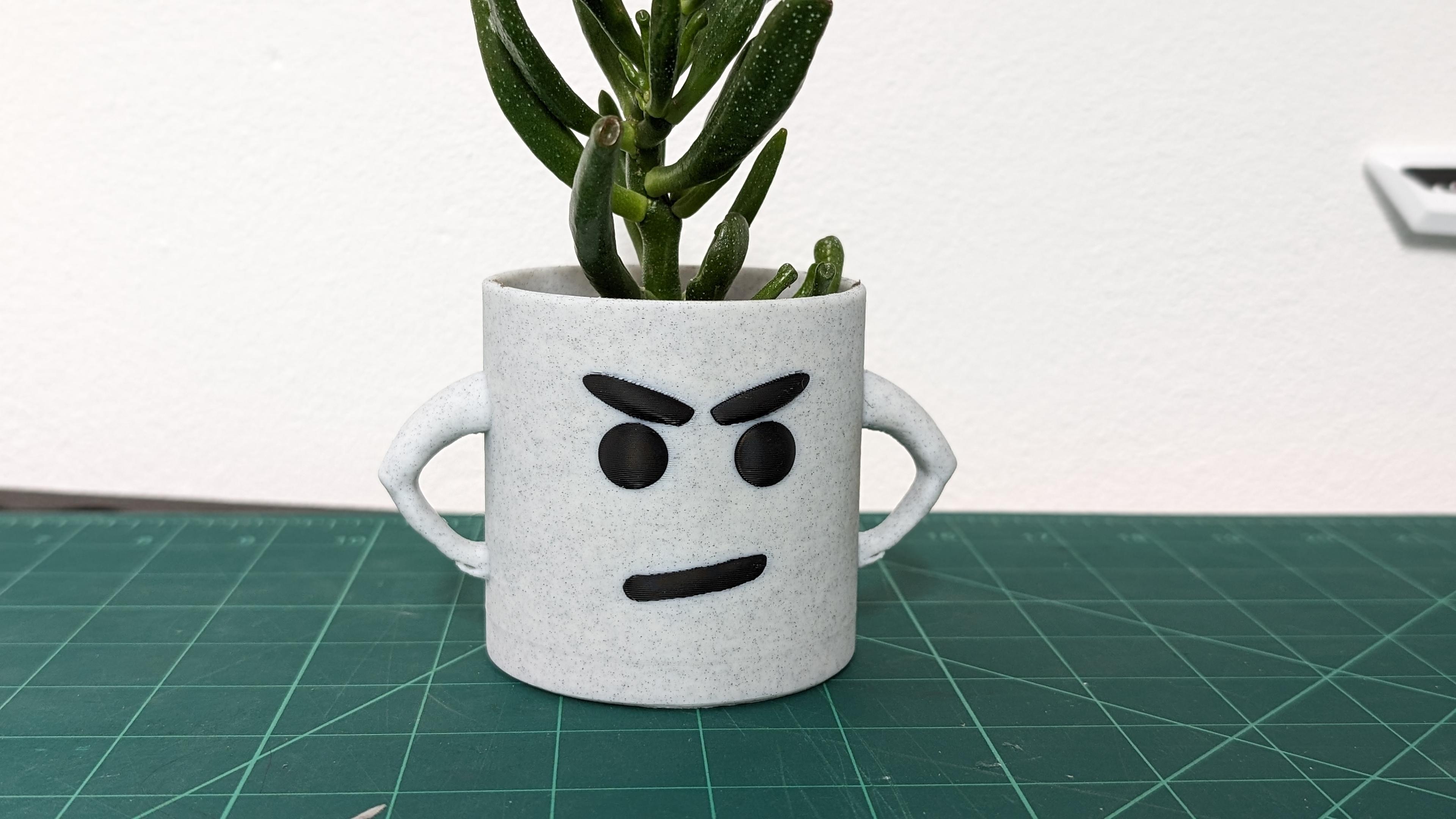 Upset PLanter 3d model