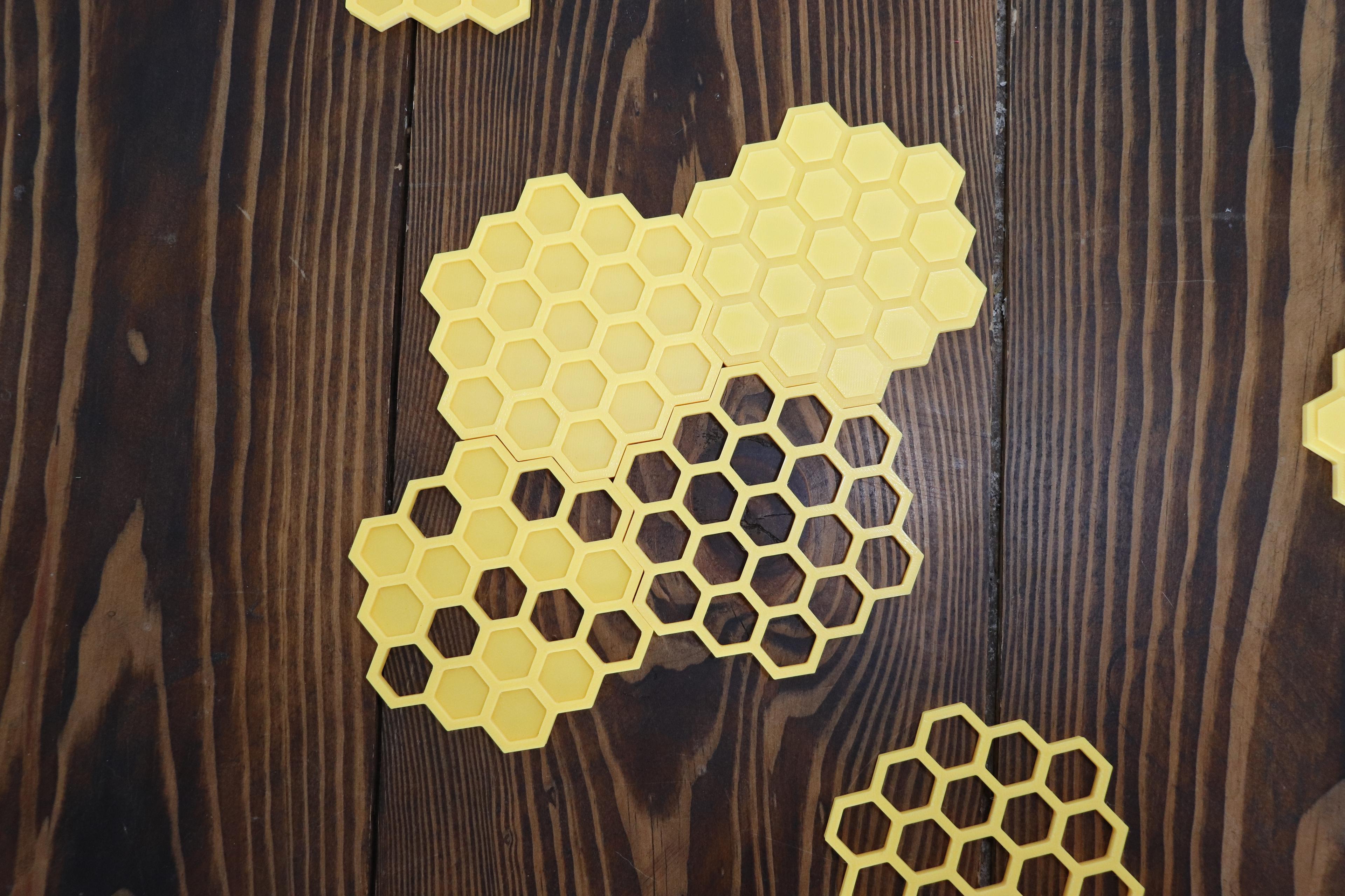 Beehive Coasters 3d model