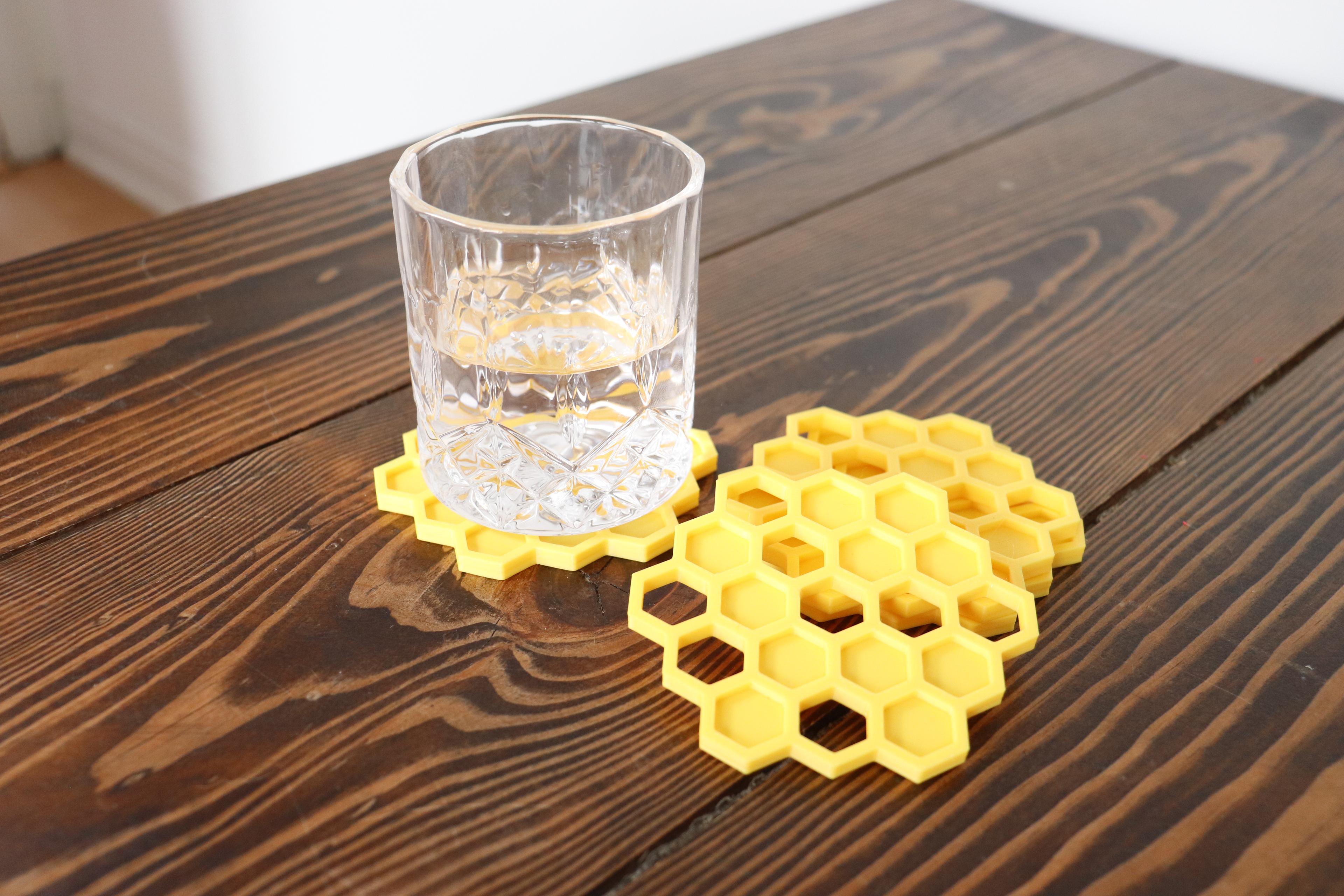 Beehive Coasters 3d model