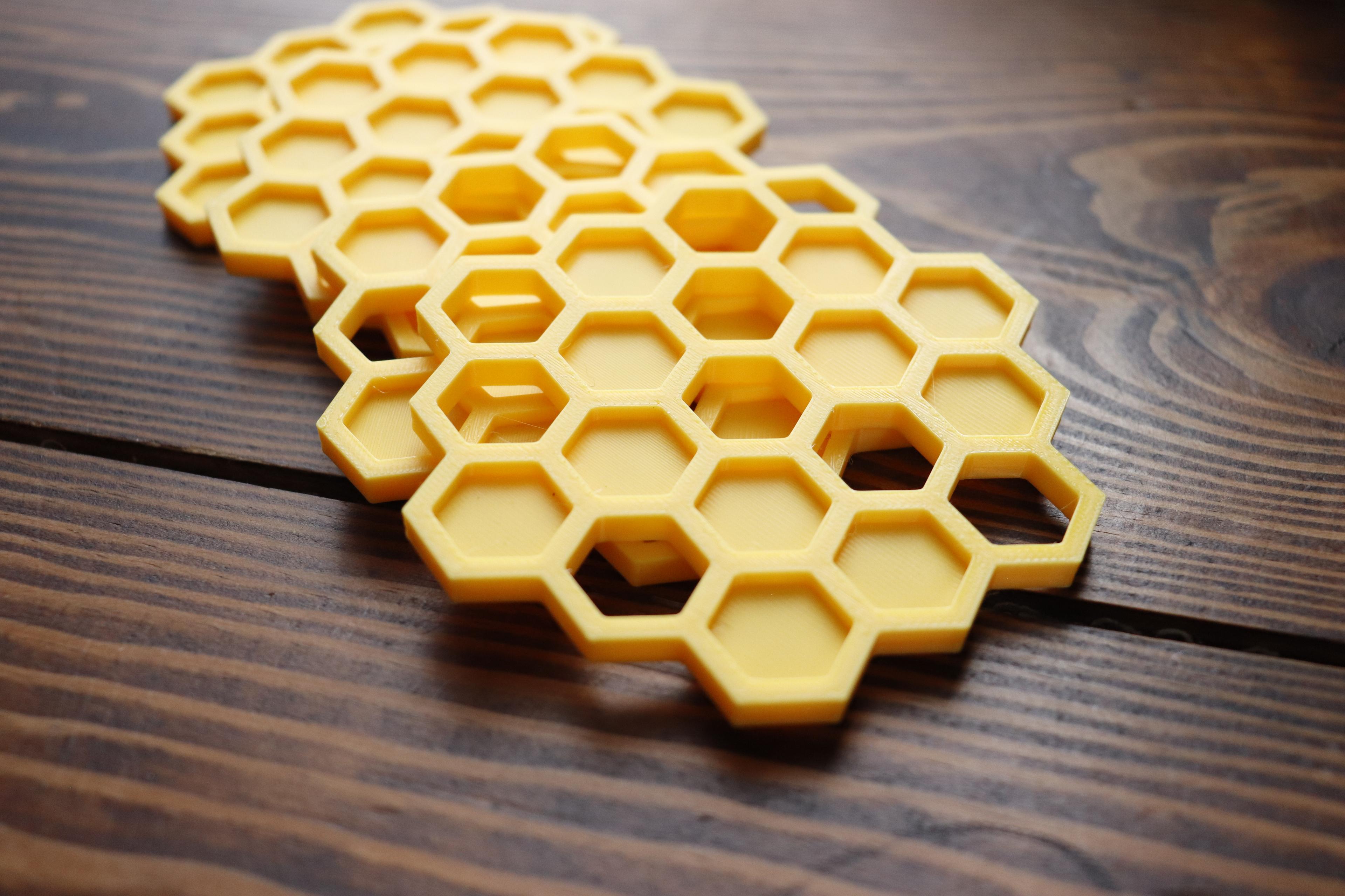 Beehive Coasters 3d model