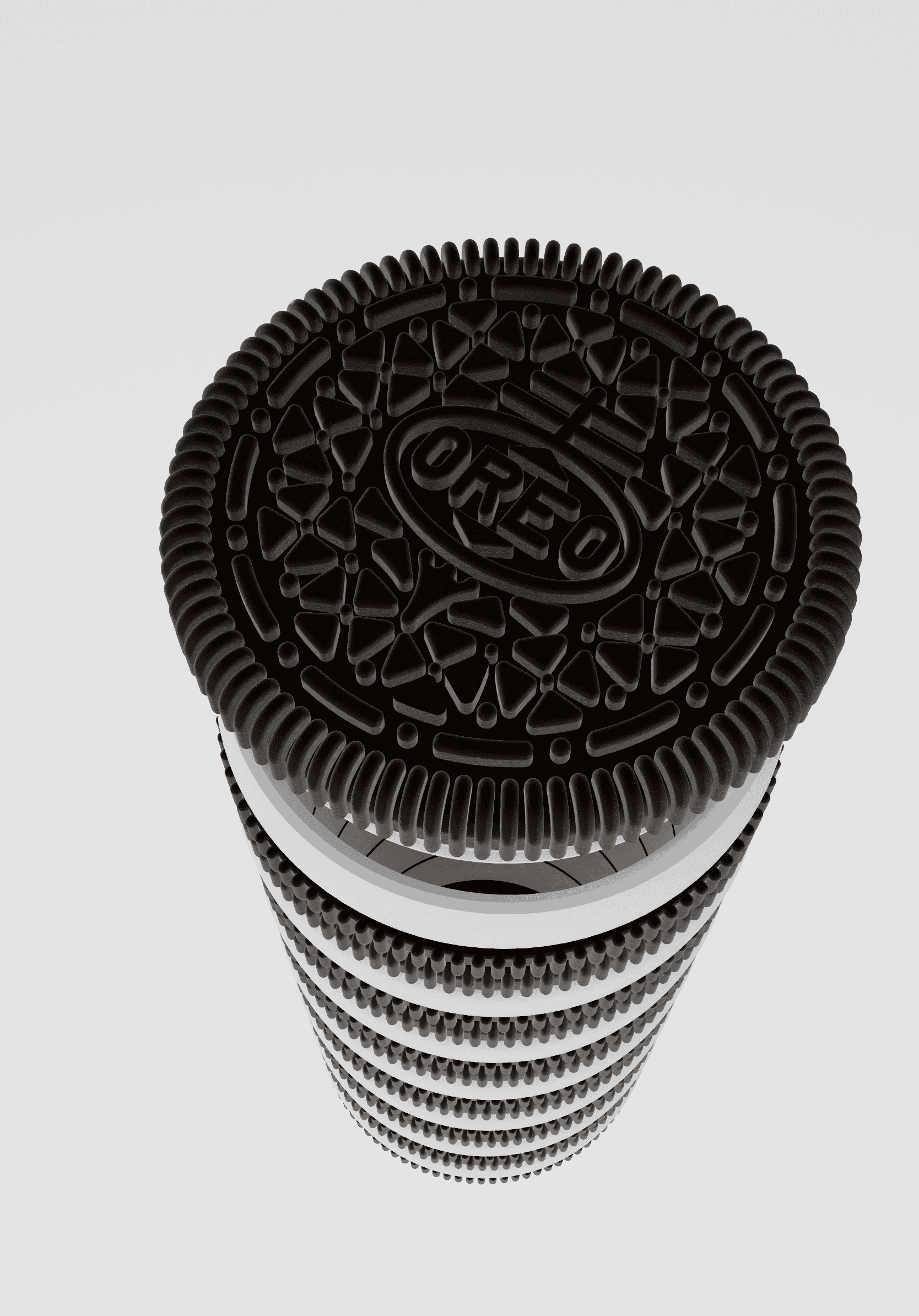 Oreo case.step 3d model