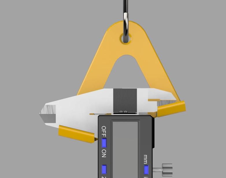 Simple Caliper Holder 3d model