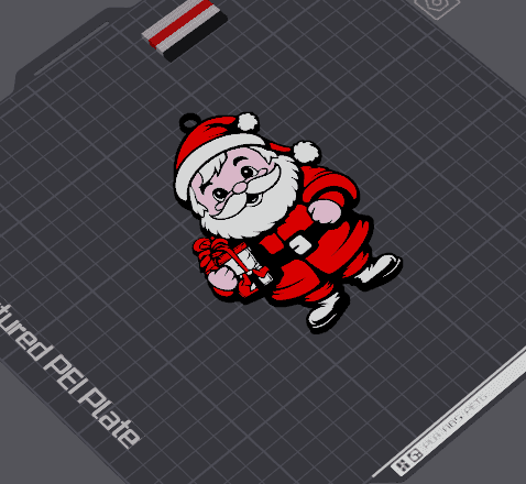 Christmas Pack: Santa Claus III 3d model