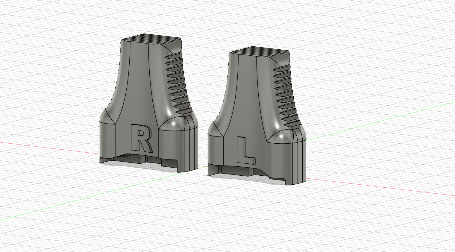 SureFire Light Button Extender 3d model