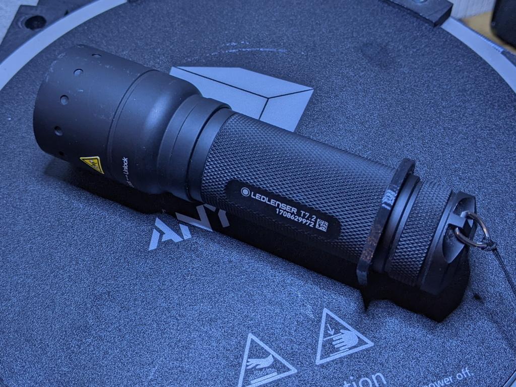 (Remix) Tactical Ring for LED Lenser T7.x P7.x 3d model