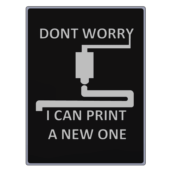 3D Printing Sign Board  3d model