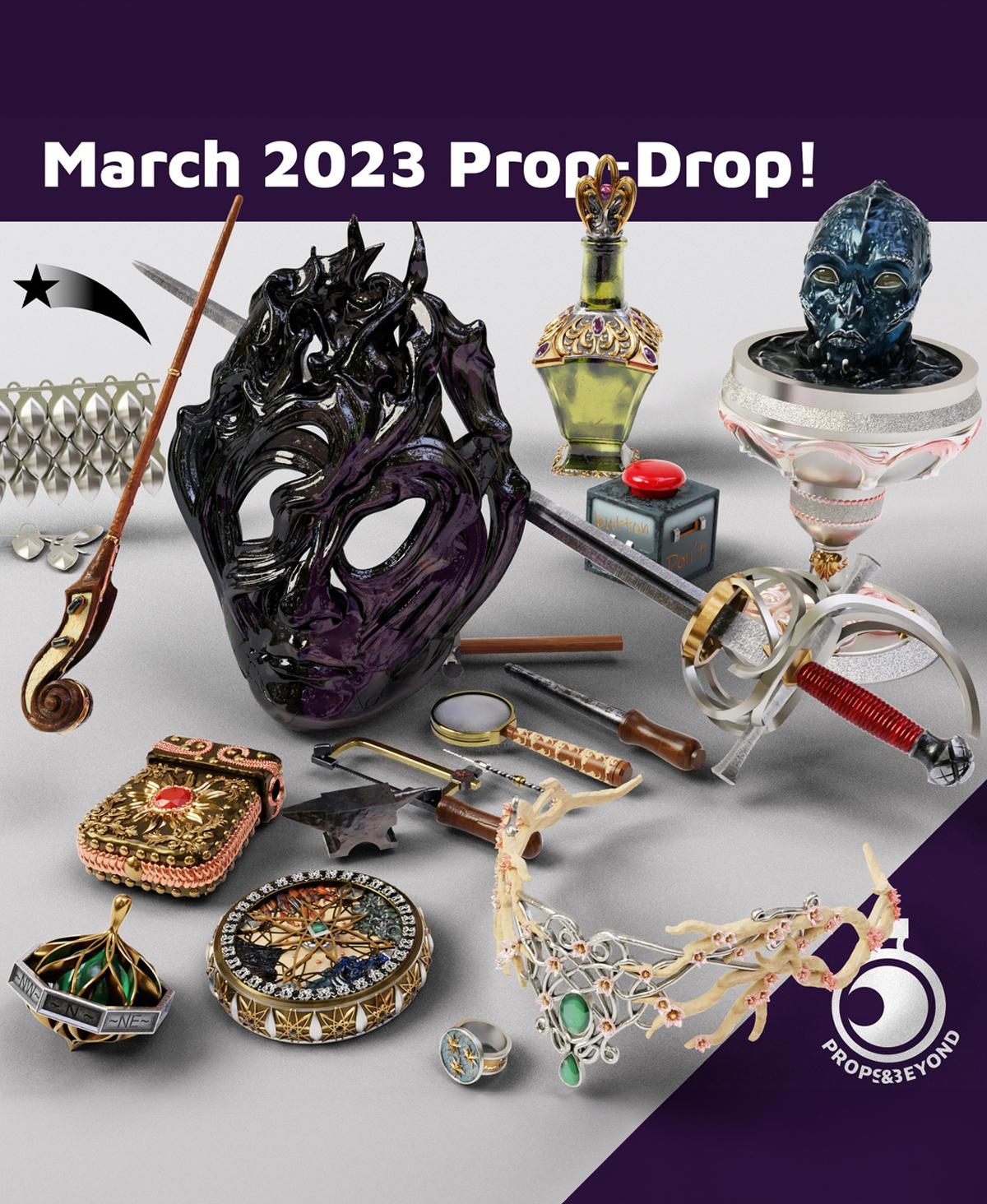 March 2023 Prop Drop - Say Your Wish 3d model