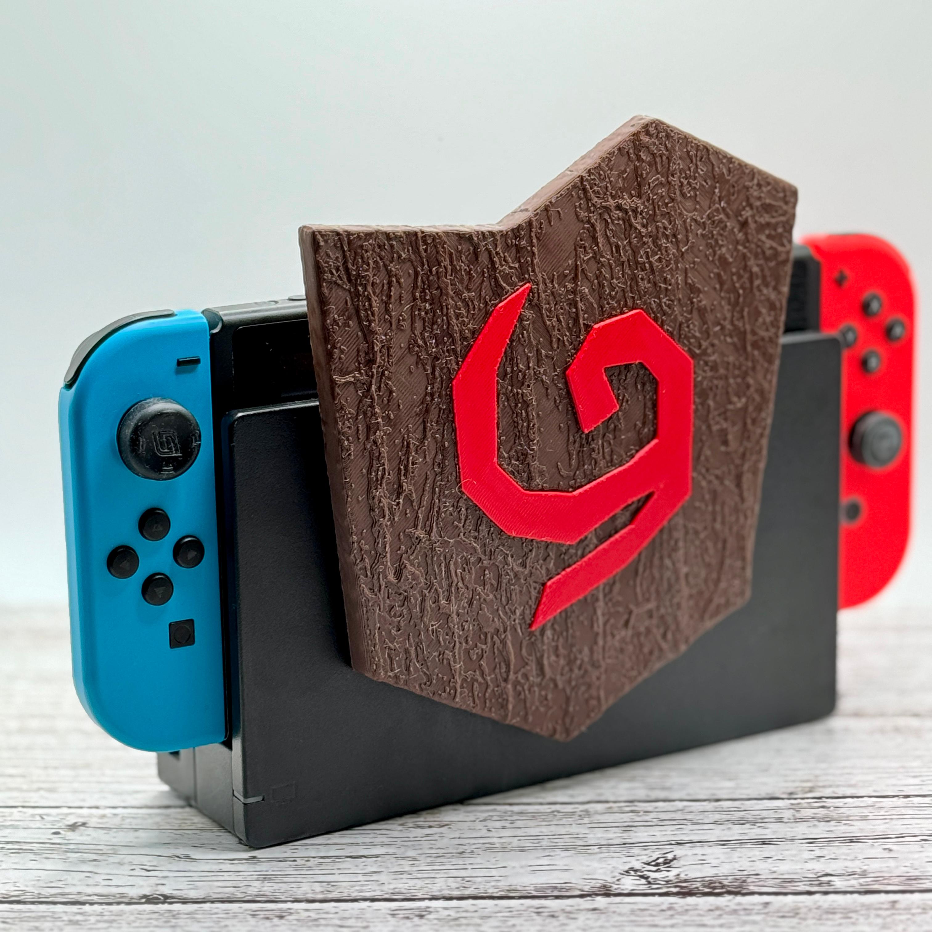 Deku Shield Switch Dock Hanger 3d model