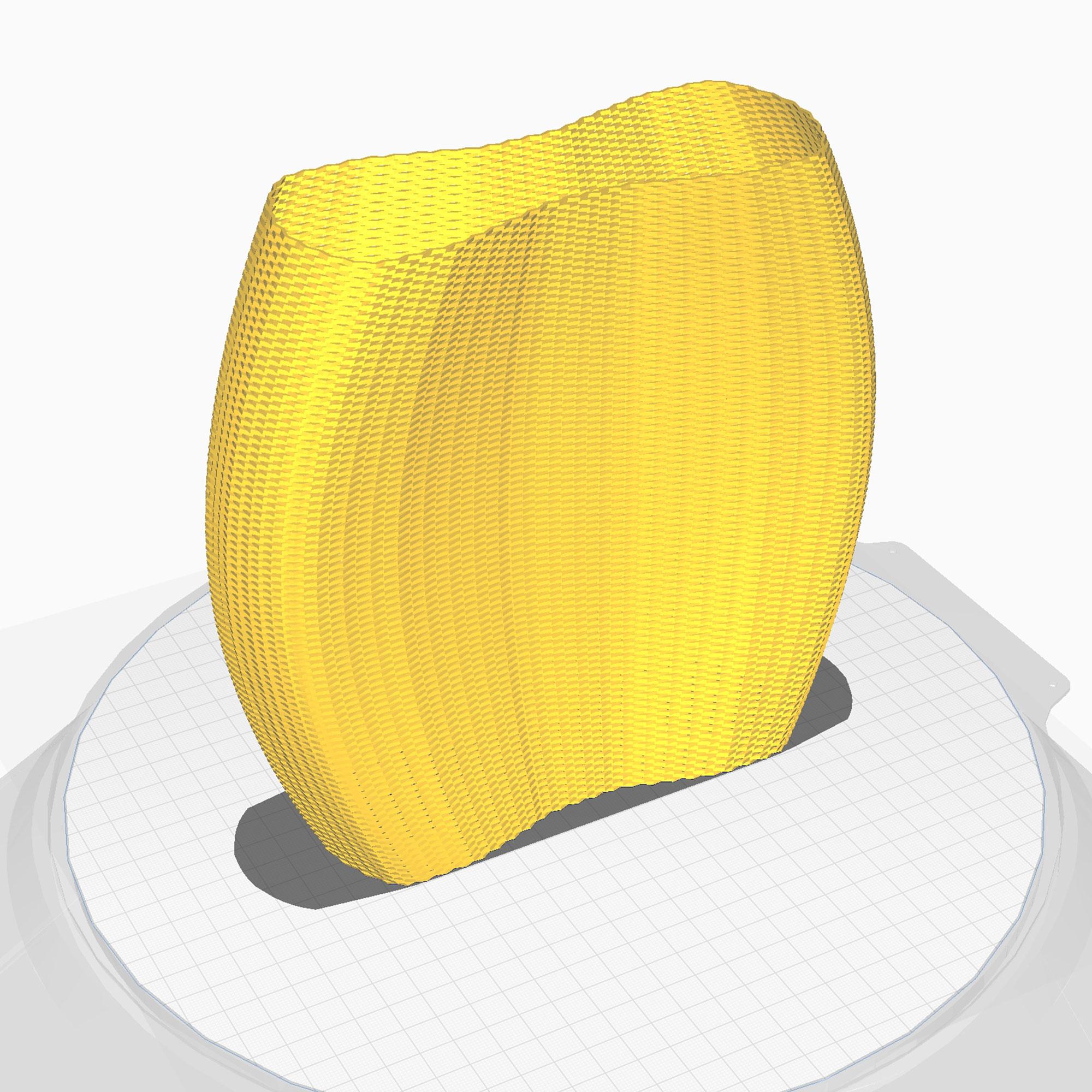 GRAVITAS  |  Fast-print Fruit Bowl 3d model