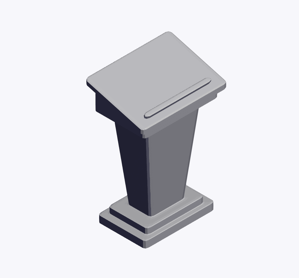 Pulpet 3d model