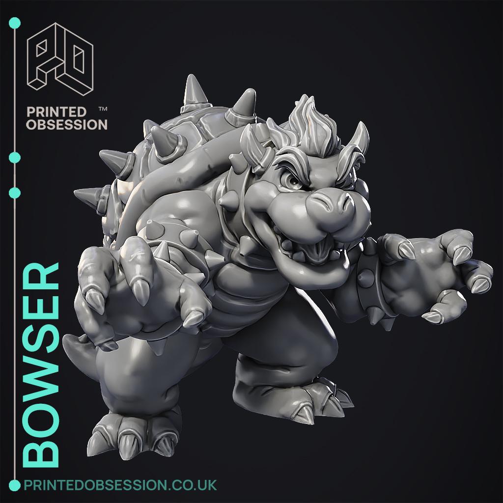 Bowser - Super Mario Bros - Fan Art 3d model