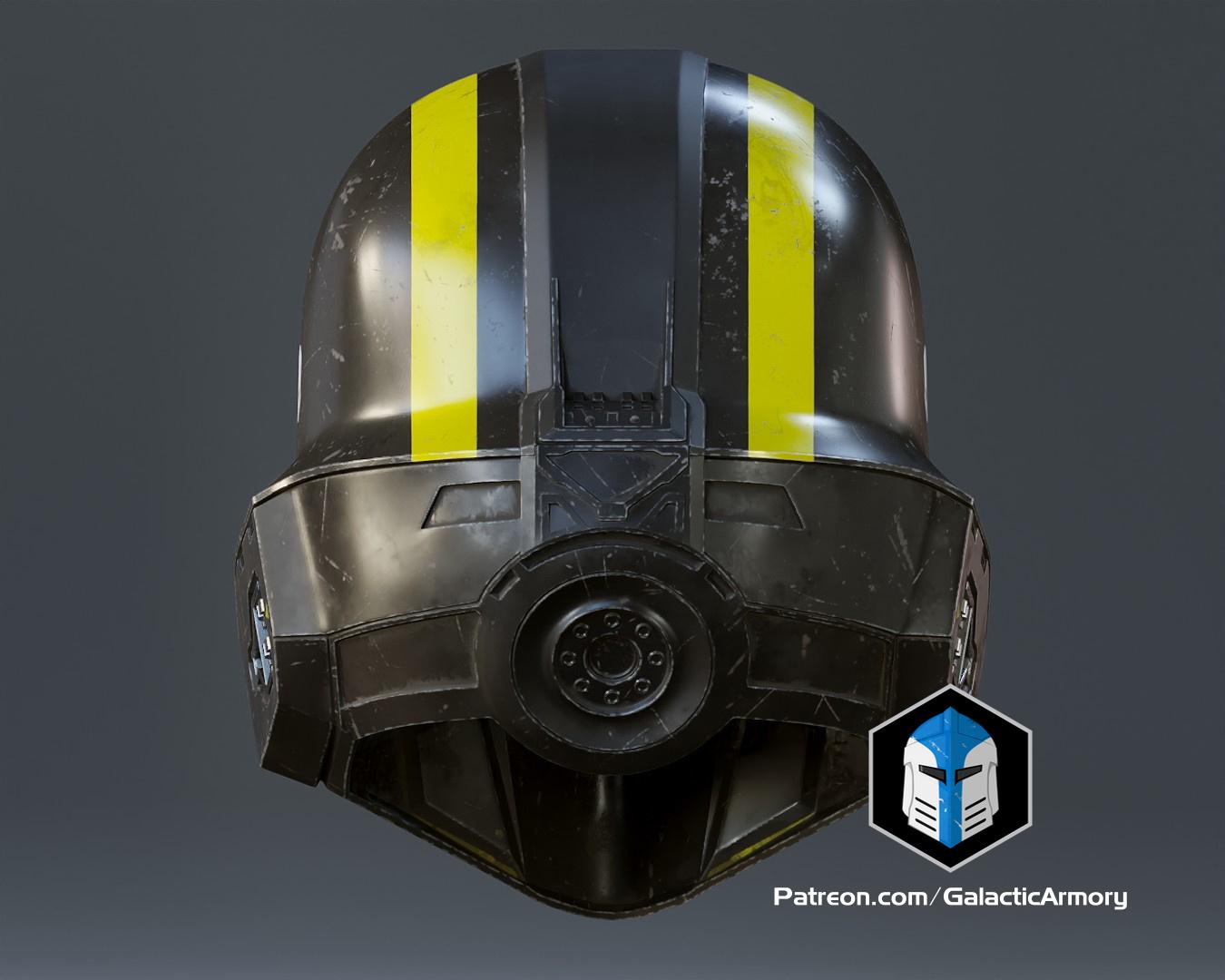 Helldivers 2 Helmet - B-01 Tactical - 3D Print Files 3d model