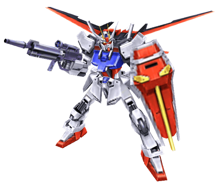 GAT-X105 Strike Gundam 3d model