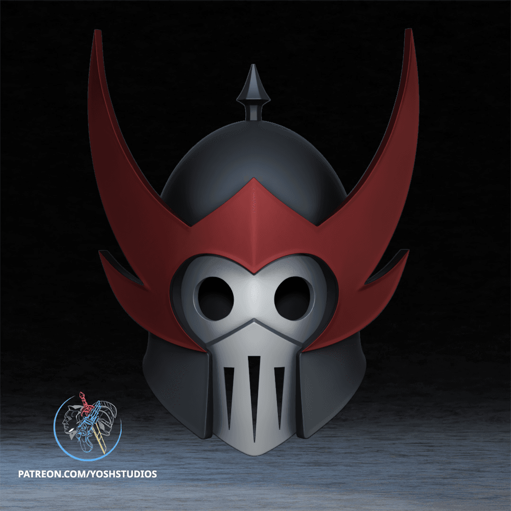 Fire Nation Soldier Helmet 3d Printer File STL 3d model