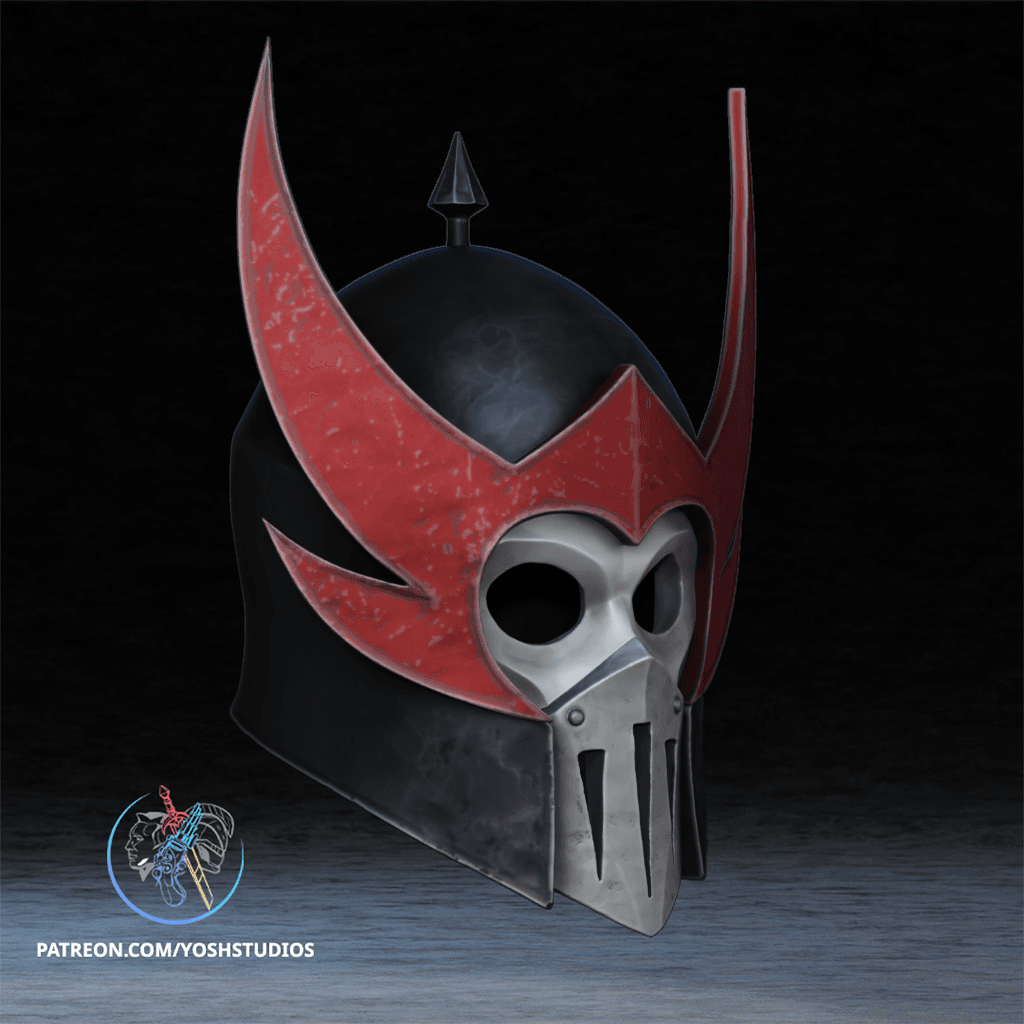 Fire Nation Soldier Helmet 3d Printer File STL 3d model