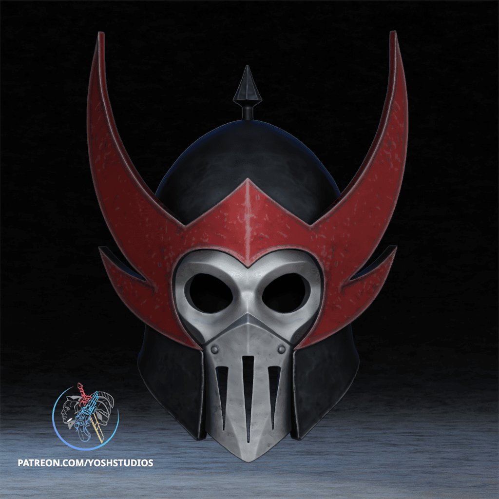 Fire Nation Soldier Helmet 3d Printer File STL 3d model