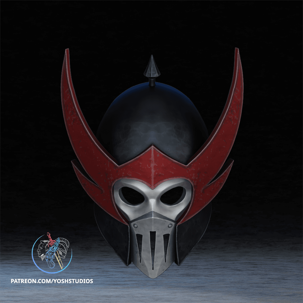 Fire Nation Soldier Helmet 3d Printer File STL 3d model