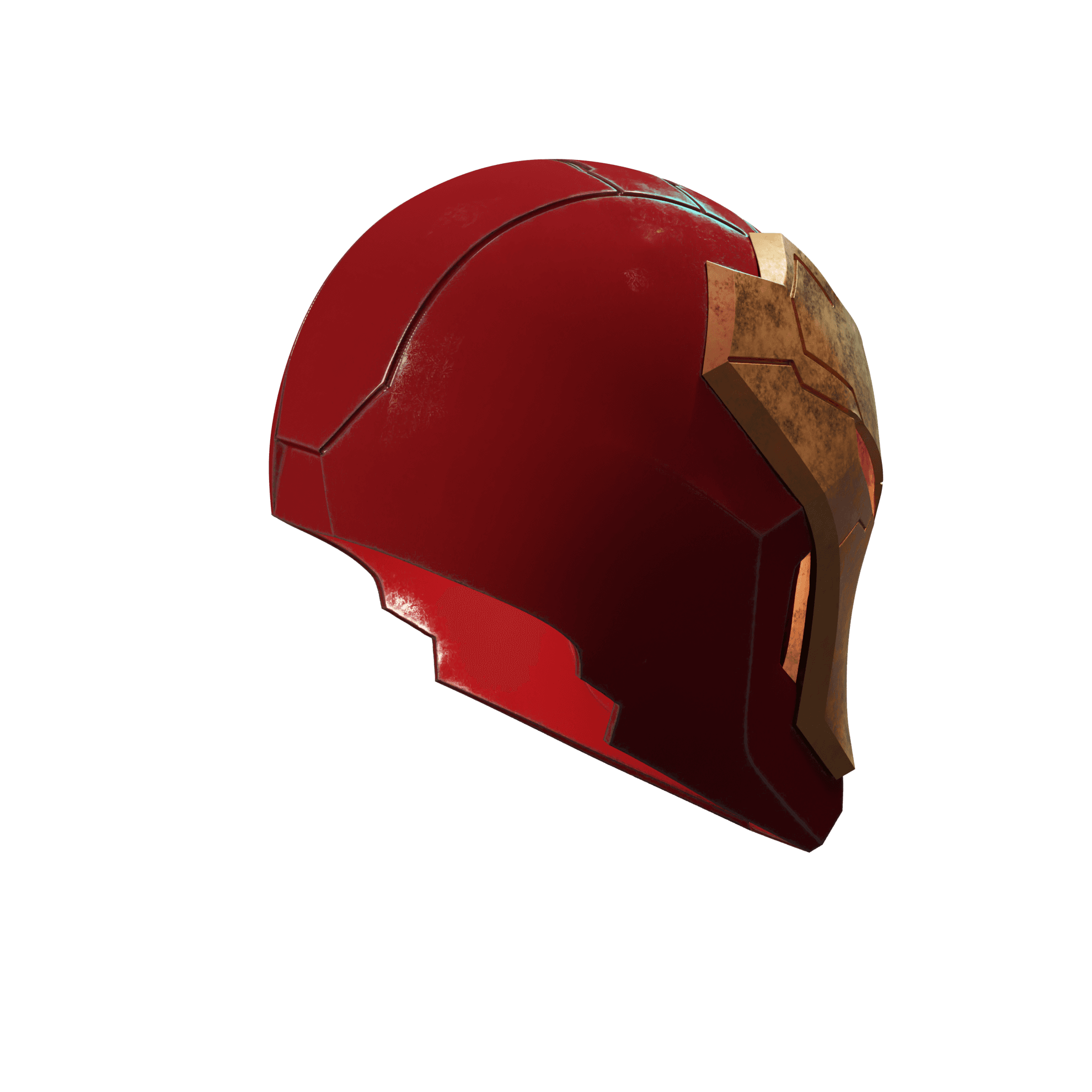 Marvel Rivals Iron Man Helmet 3d model