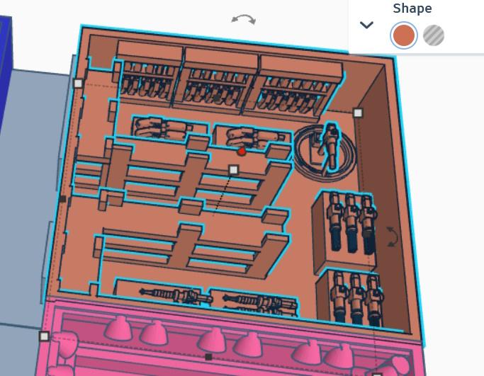 Bomb Shelter Armoury 3d model