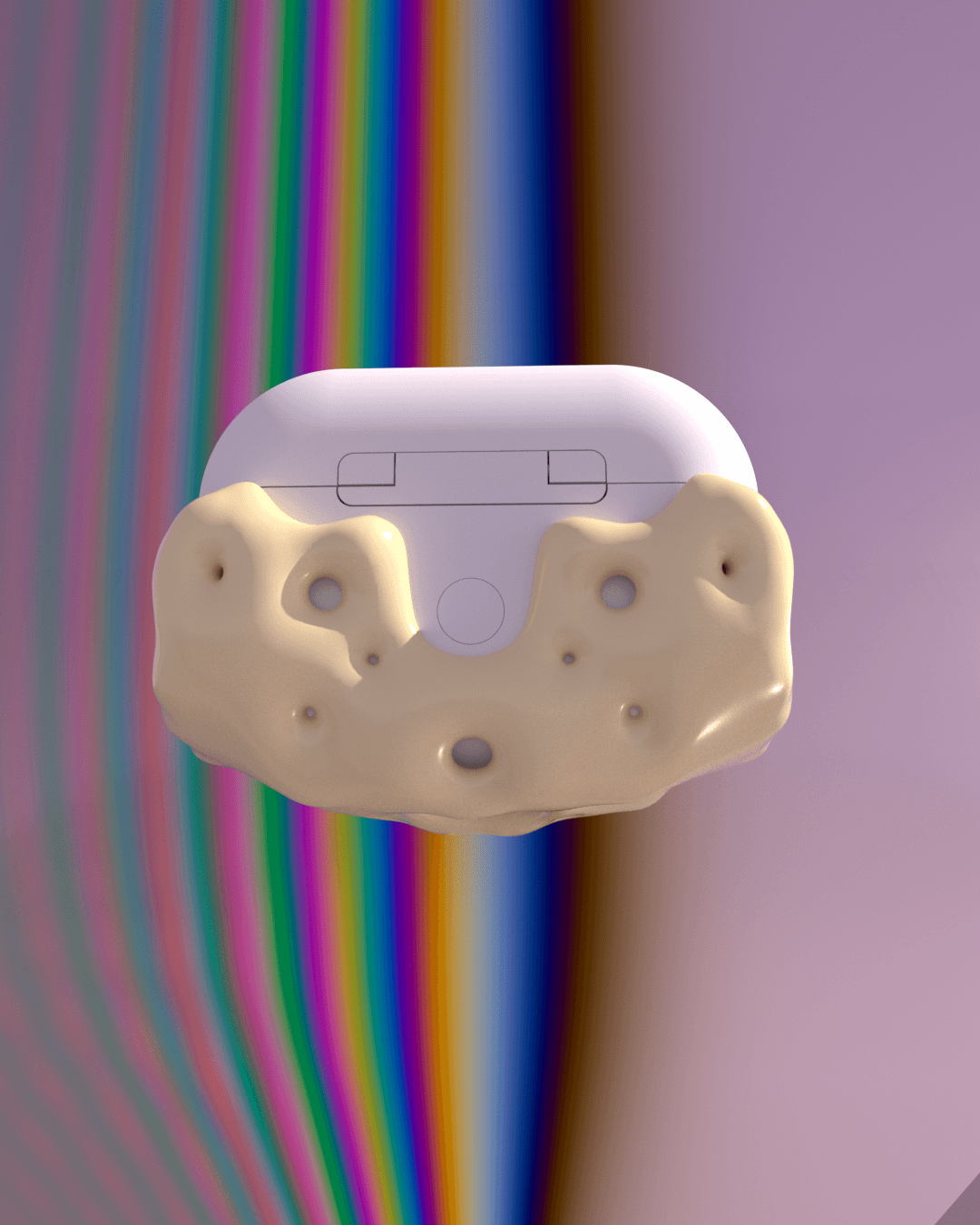  v4 Airpods pro case  3d model