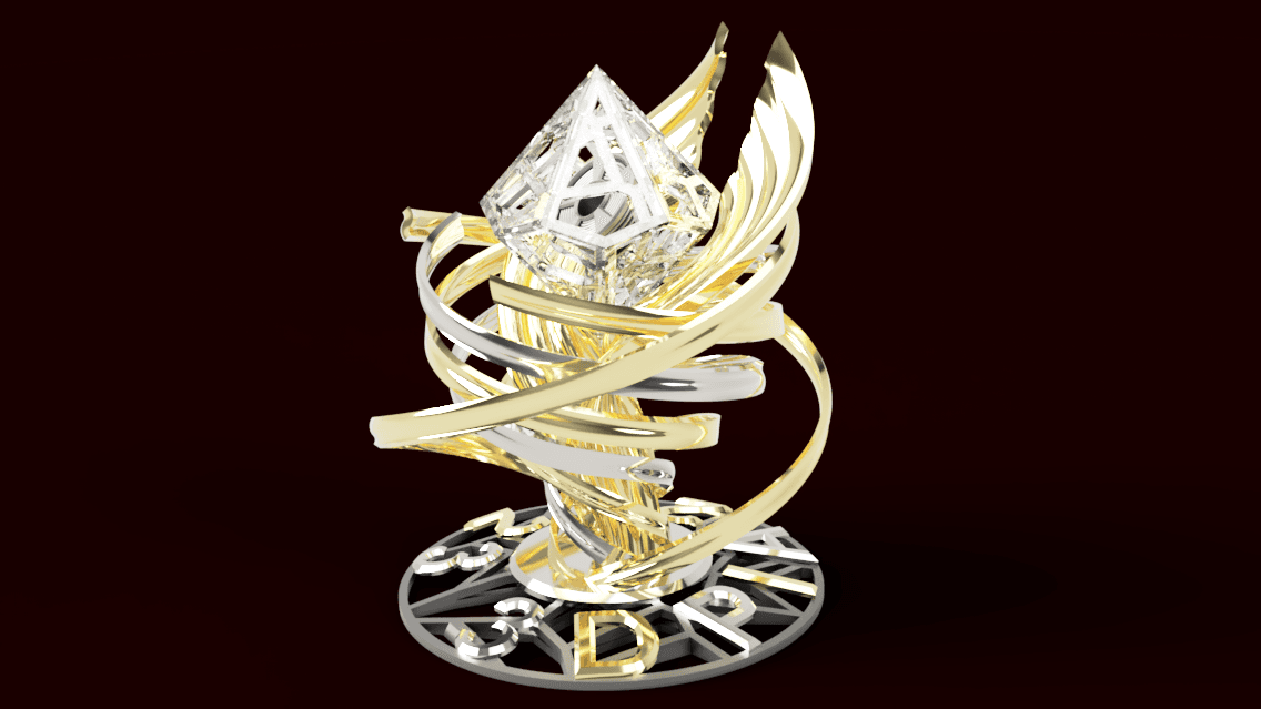 3DPIA Trophy 2023 3d model